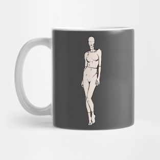 mannequin, lovely girl Mug